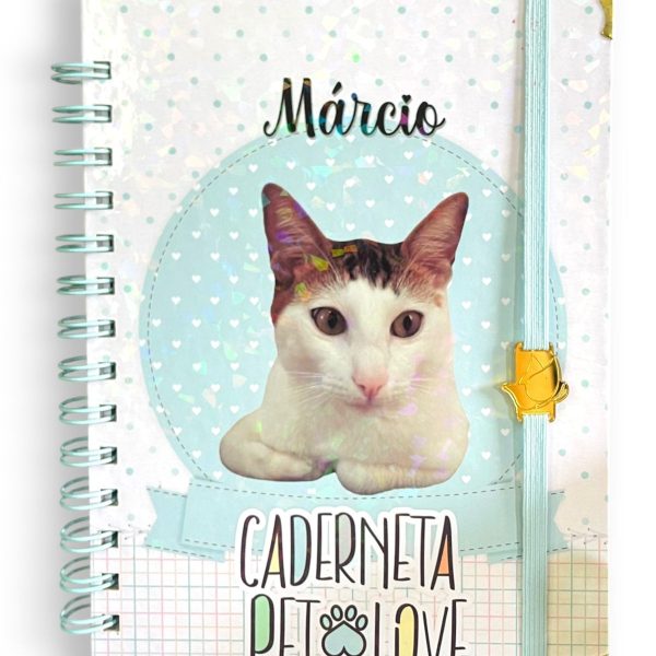 Caderneta Pet - Gato Macho
