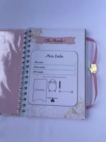Caderneta de vacinação personalizada tema Alice no País das Maravilhas para menina