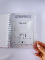 Caderneta de vacinação personalizada tema Jardim Encantado para menina