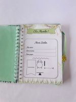 Caderneta de vacinação personalizada tema Safari para menino